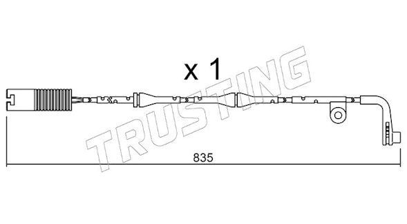 SEGNALATORE BMW SERIE 7 IV (Pz.1)