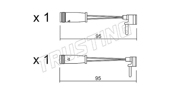SEGNALATORE MERCEDES CLAS.E III-S-V (Pz.2)