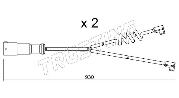 SEGNALATORE BPW AXLE-DISC.AXLE-GIGANT AXLE-SMB(Pz2
