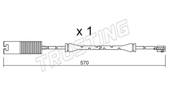 SEGNALATORE BMW 7 III-725-730-735-740 (Pz.1)