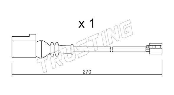 SEGNALATORE GOLF IV-VARIANT-ROADSTER (Pz.1)