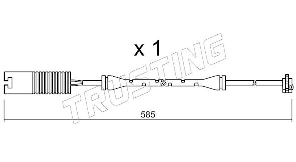 SEGNALATORE BMW 7 III (Pz.1)