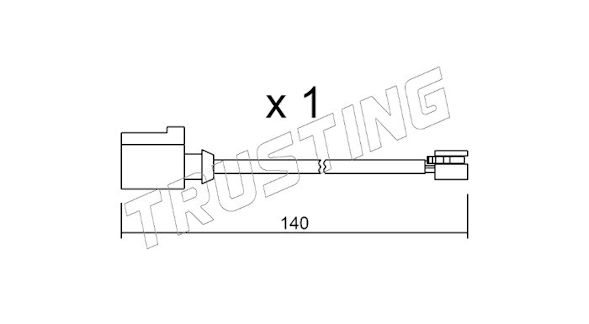 SEGNALATORE CAYENNE II(958)-TOUAREG II(7P5) (PZ.1)