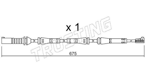 SEGNALATORE BMW 1 II-3 VI TOURING-3 VI GT (Pz.1)