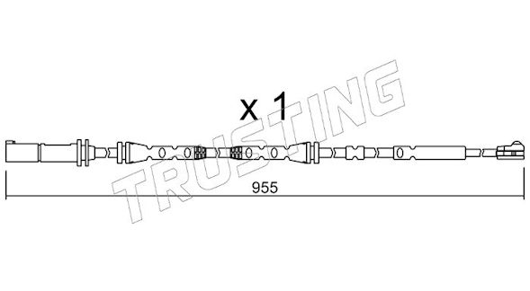 SEGNALATORE BMW X3 II(F25-F26) (Pz.1)