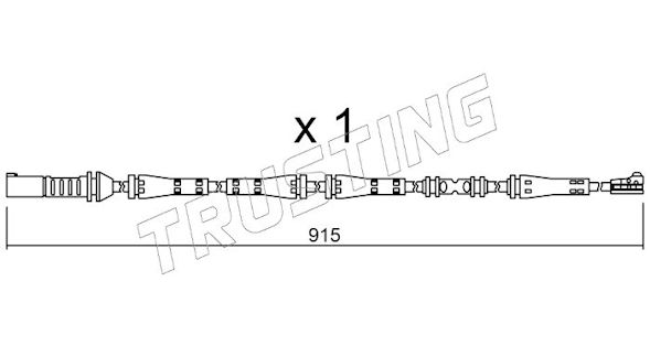 SEGNALATORE BMW 5 VI-ACTIV.HYB.-6 III-CABRIO(Pz.1)