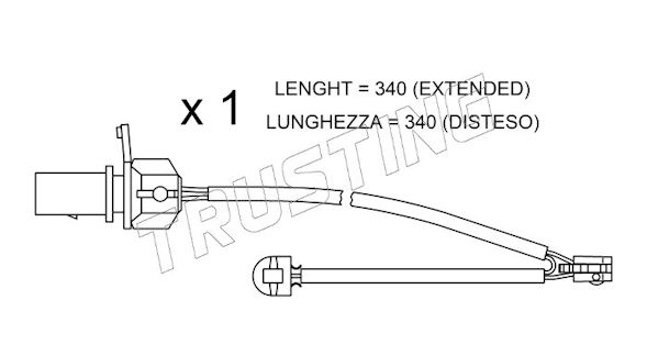 SEGNALATORE Q5(8R)-TFSI HYBRID 4-TFSI 4-3.0 V6 Pz1