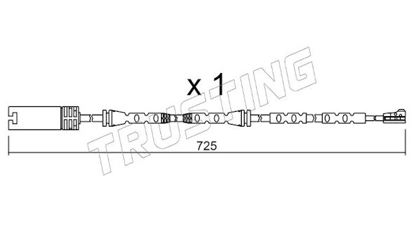 SEGNALATORE BMW 3V(E90)-3V CABRIO-3V COUPE 8(Pz.1)