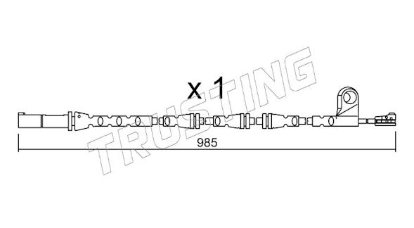 SEGNALATORE BMW X5 II(E70)-X6 I(E71)-X6 II(Pz.1)