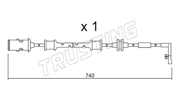 SEGNALATORE OPEL/SAAB 900II-COUP.CABR./ASTRA-ZAFP1