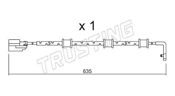SEGNALATORE JAGUAR XF I-SW(CC9)-XJ VI )X351)(PZ.1)