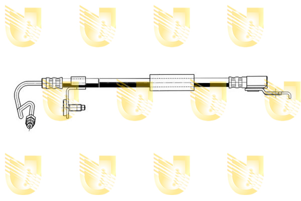 TUBO FRENO POST.SX ESCORT IV