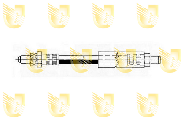 TUBO FRENO POST.ESCORT 1.6cc 95-