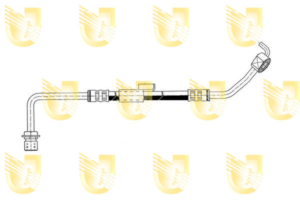 TUBO FRENI ANT.Sx TRANSIT 80120 1986-