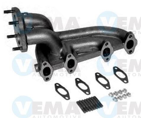 Curva di raccordo, imp. gas scarico VEMA 13812KC