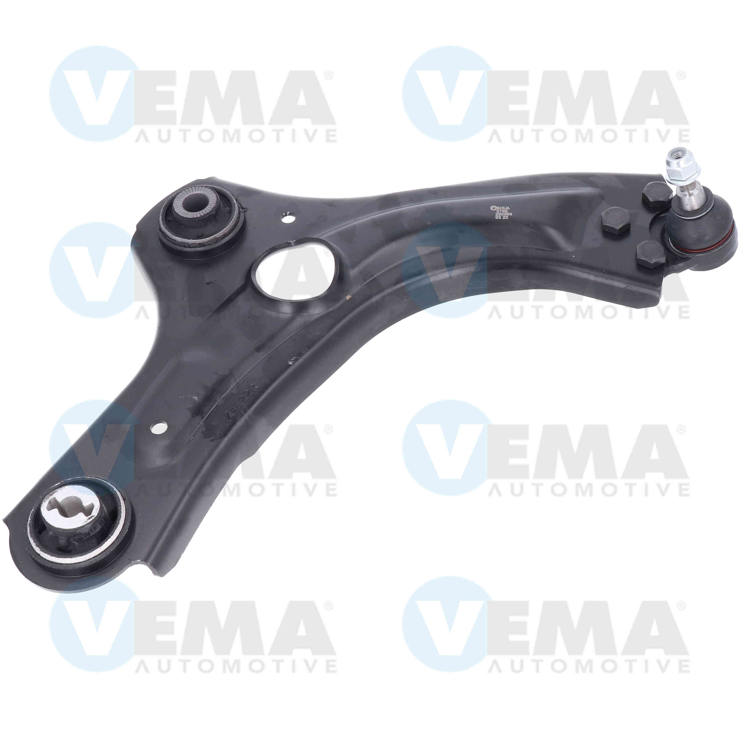 Braccio oscillante, sospensione ruota VEMA 260596