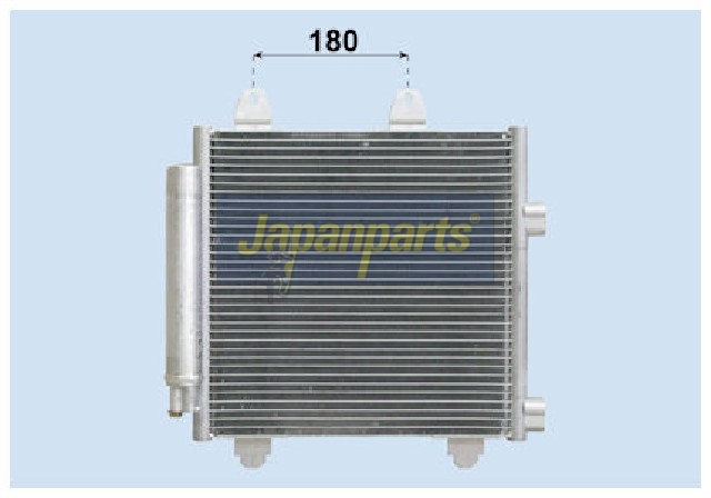 Condensatore, climatizzatore JAPANPARTS CND033025