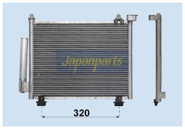 Condensatore, climatizzatore JAPANPARTS CND072036