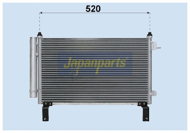 Condensatore, climatizzatore JAPANPARTS CND313015