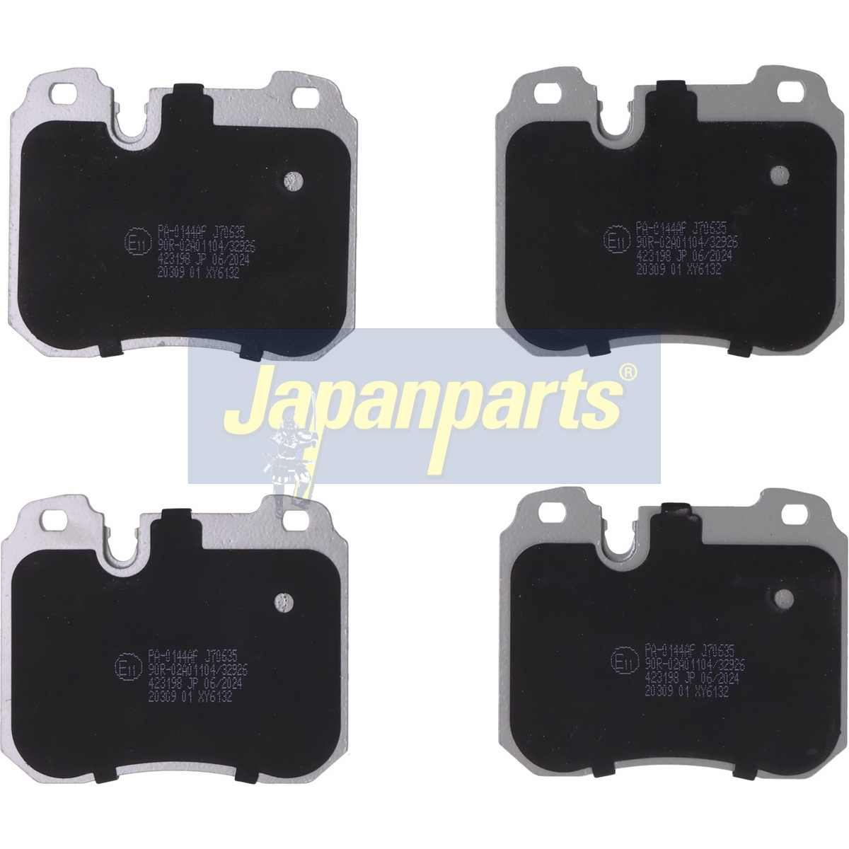 Pastiglie freno JAPANPARTS PA-0144AF