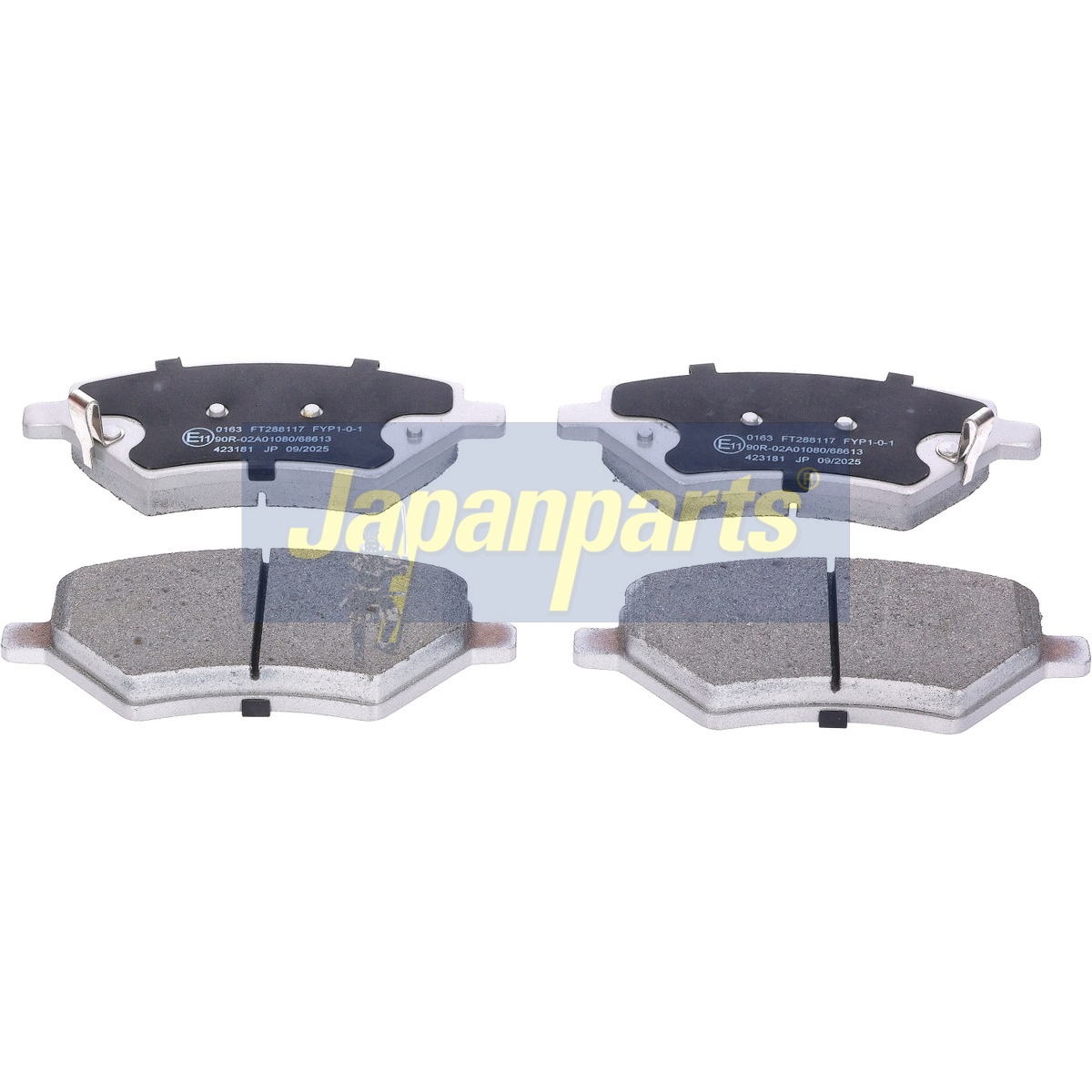 Pastiglie freno JAPANPARTS PA-0163AF