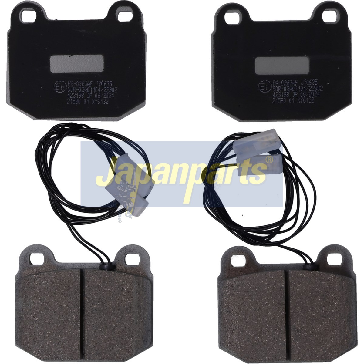 Pastiglie freno JAPANPARTS PA-0263AF