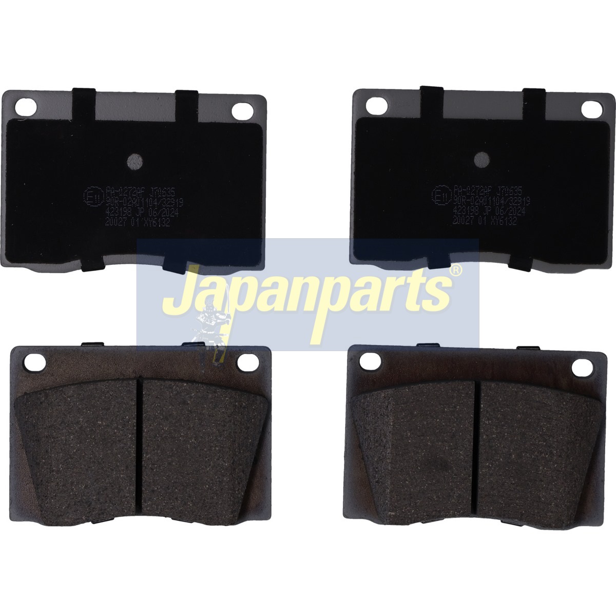 Pastiglie freno JAPANPARTS PA-0272AF