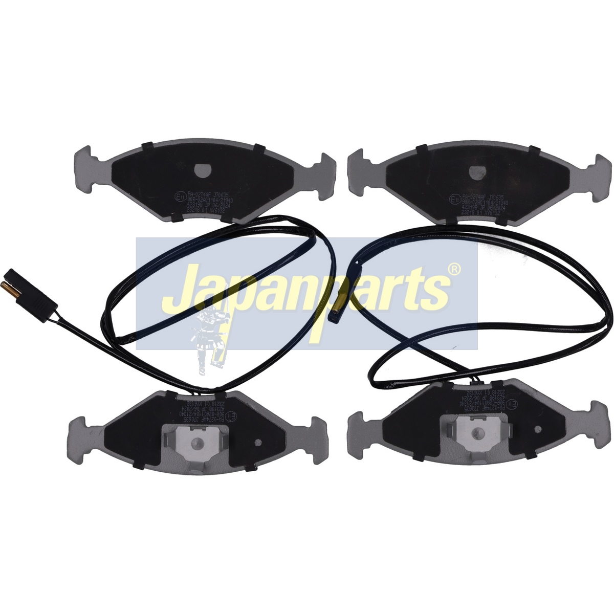 Pastiglie freno JAPANPARTS PA-0274AF