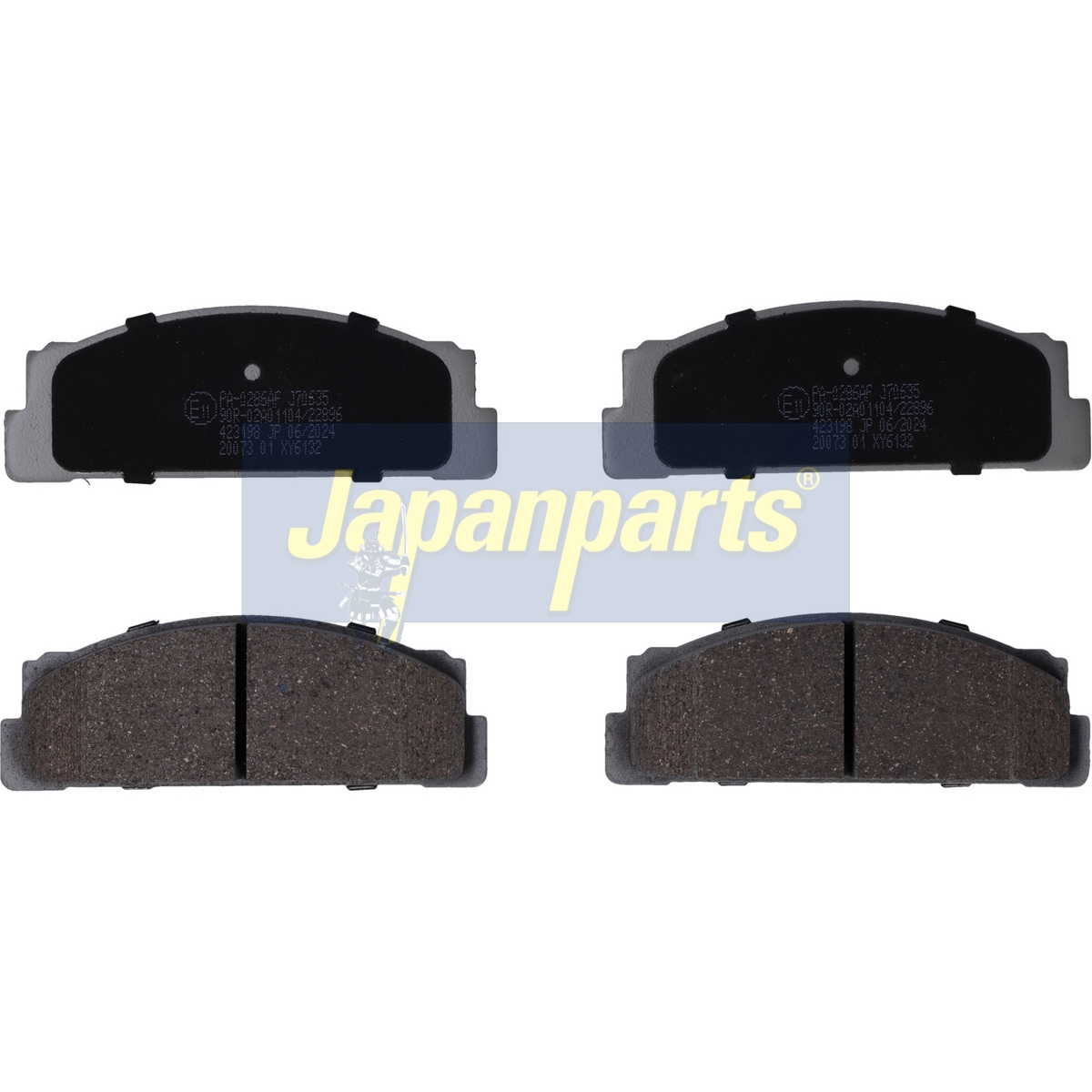 Pastiglie freno JAPANPARTS PA-0286AF