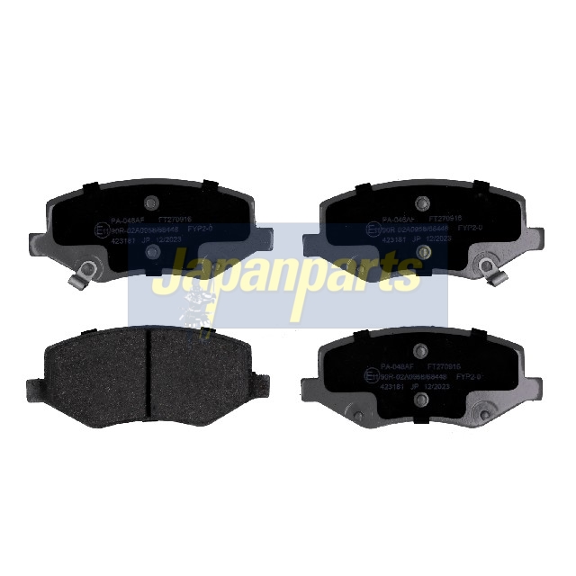 Pastiglie freno JAPANPARTS PA-048AF