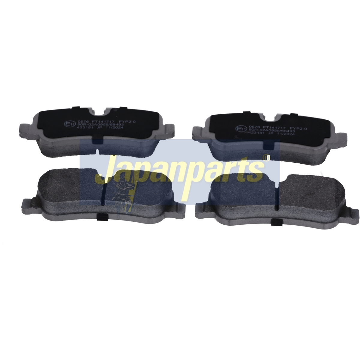Pastiglie freno JAPANPARTS PA-0576AF