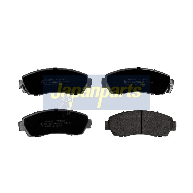 Pastiglie freno JAPANPARTS PA-062AF