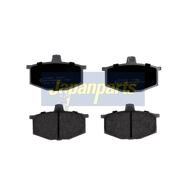 Pastiglie freno JAPANPARTS PA-0723AF