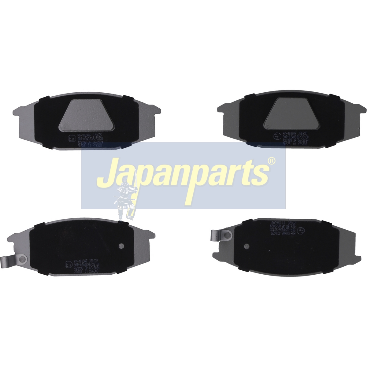 Pastiglie freno JAPANPARTS PA-1009AF