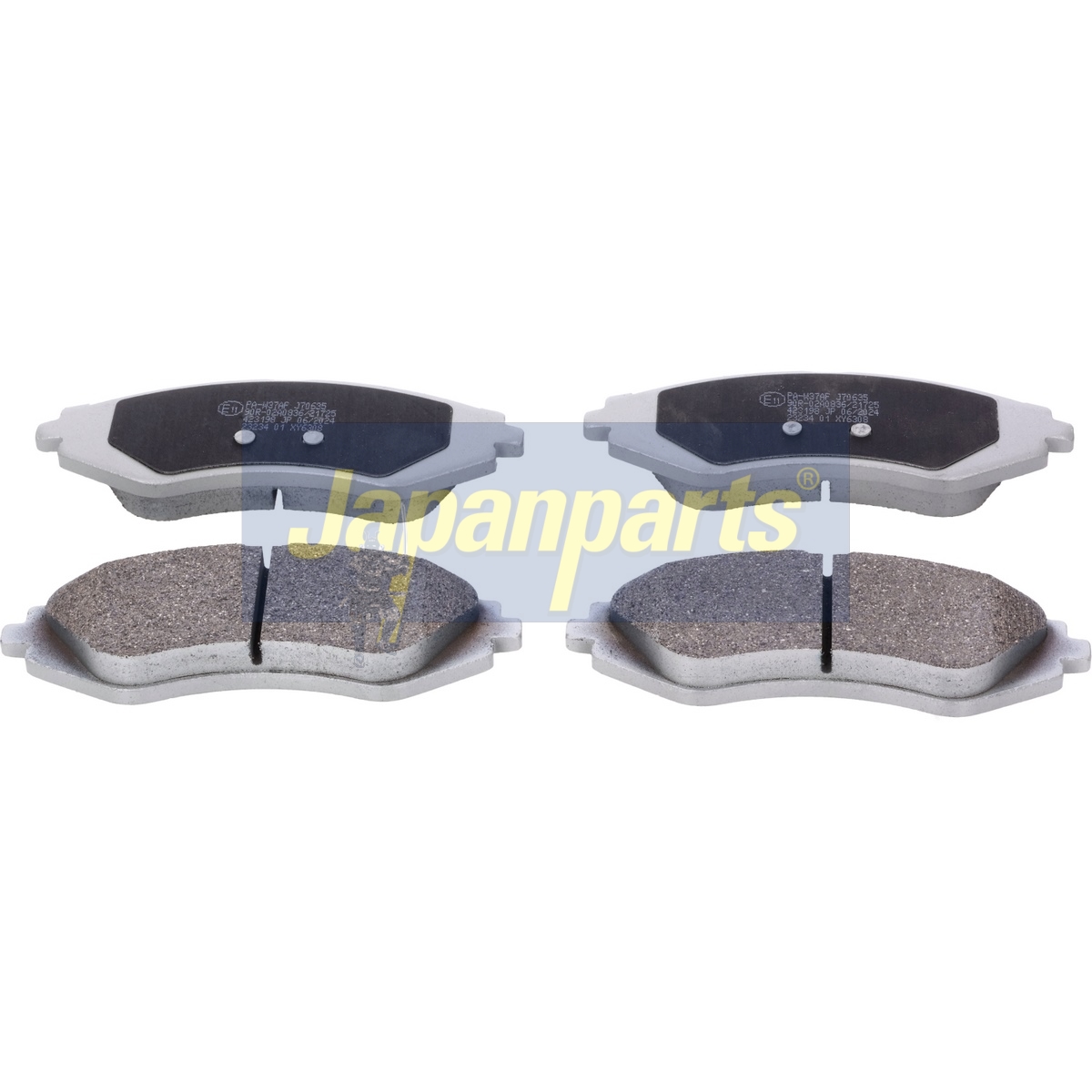 Pastiglie freno JAPANPARTS PA-W37AF