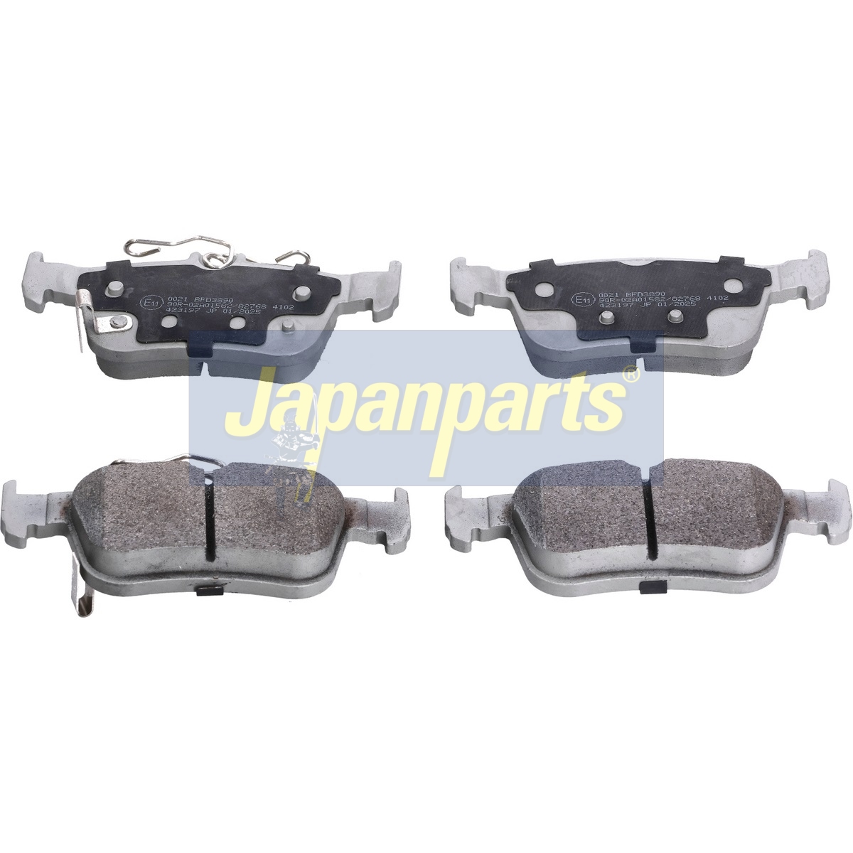 Pastiglie freno JAPANPARTS PP-0021AF