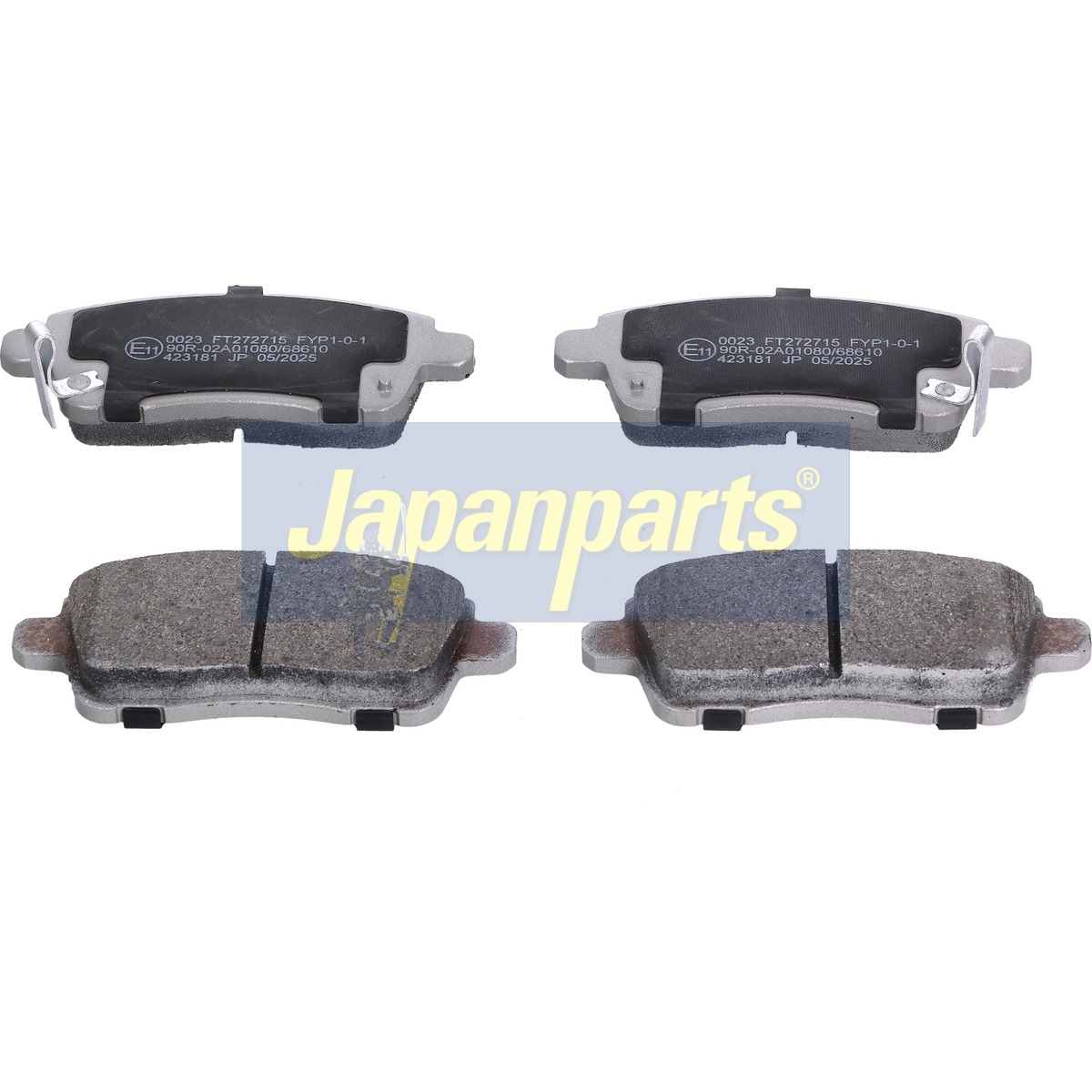 Pastiglie freno JAPANPARTS PP-0023AF