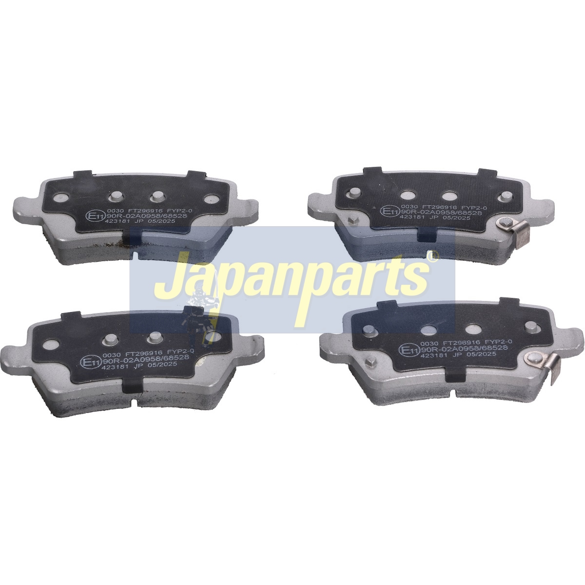 Pastiglie freno JAPANPARTS PP-0030AF