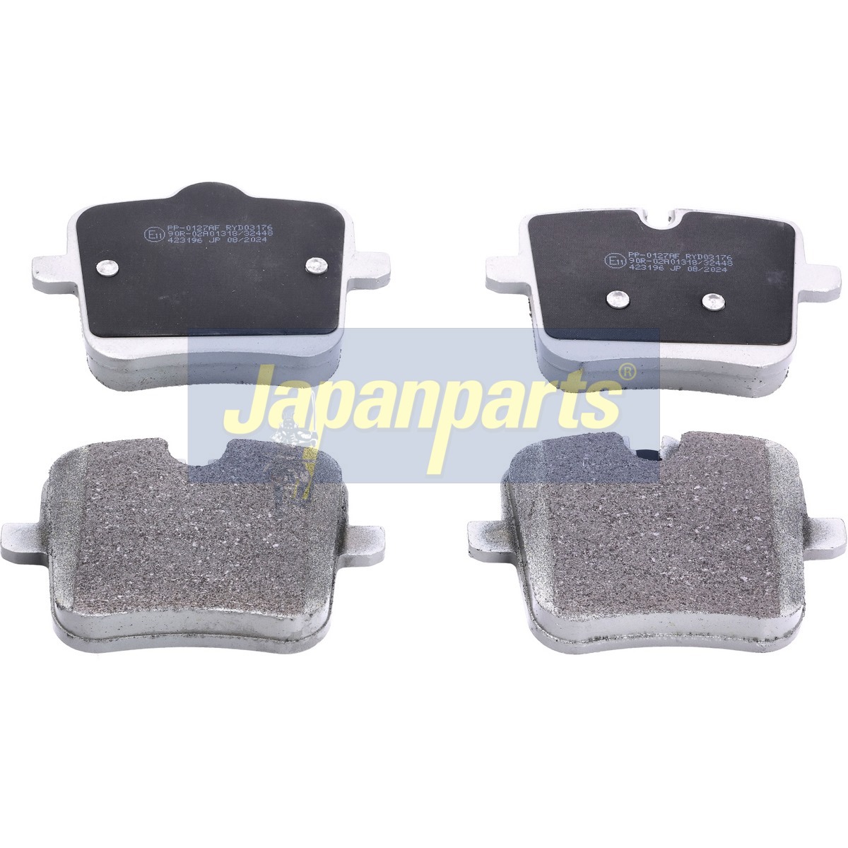 Pastiglie freno JAPANPARTS PP-0127AF