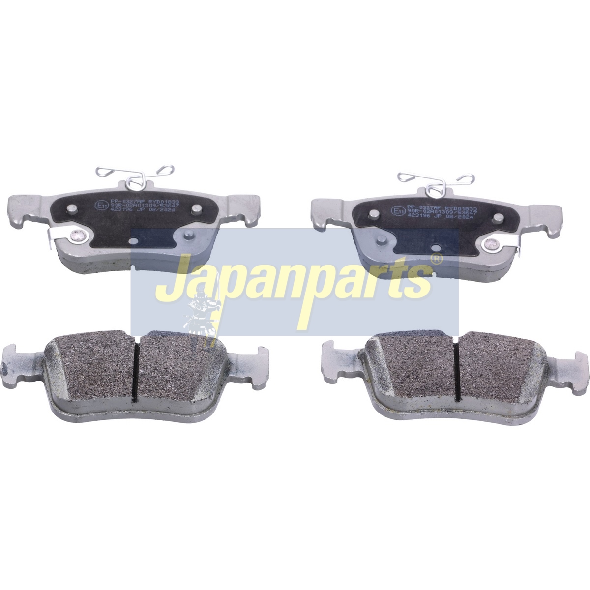 Pastiglie freno JAPANPARTS PP-0327AF