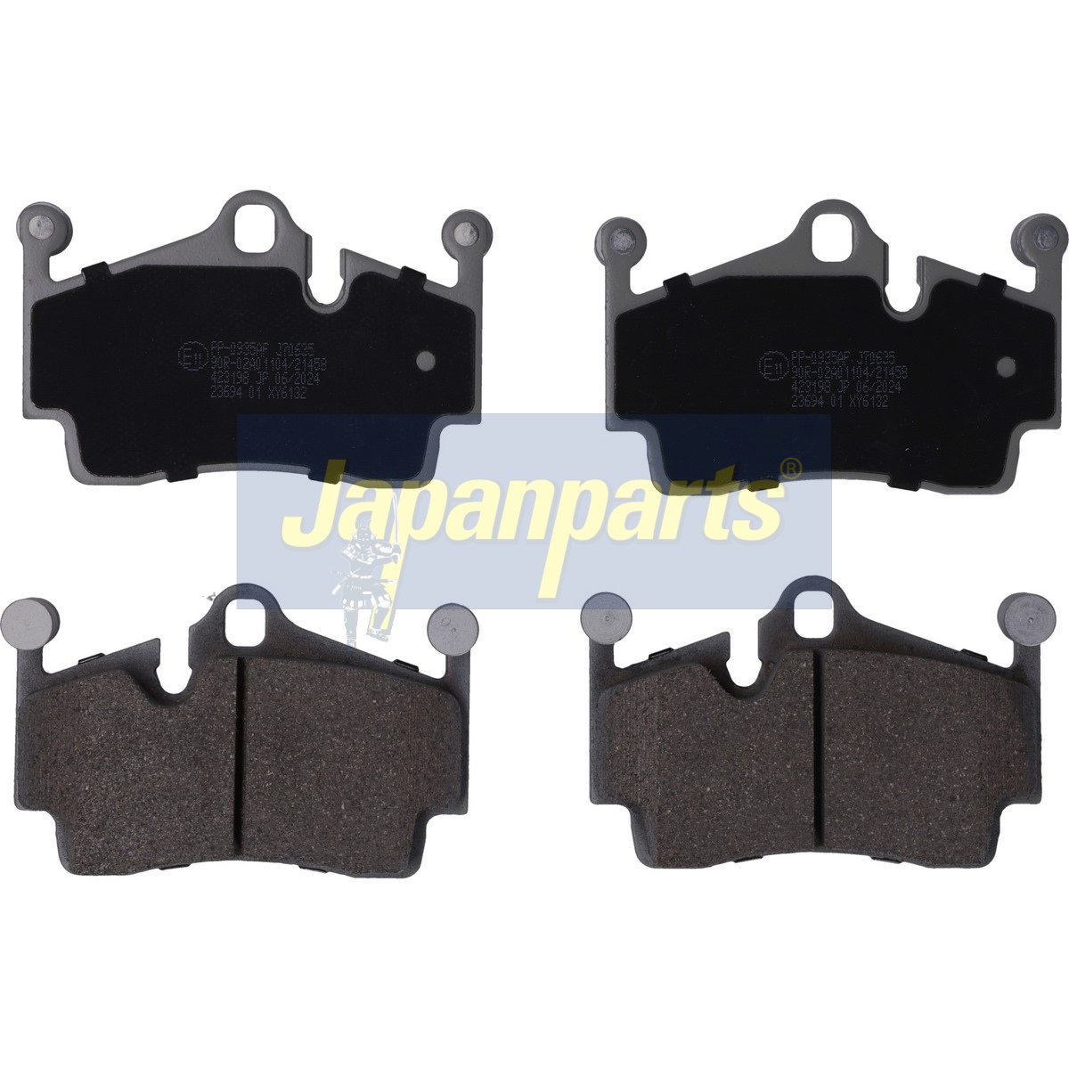 Pastiglie freno JAPANPARTS PP-0935AF