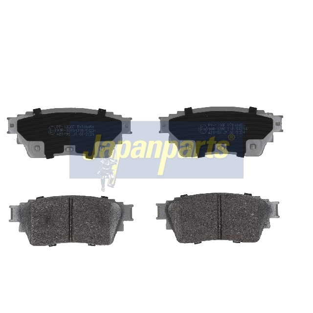 Pastiglie freno JAPANPARTS PP-139AF