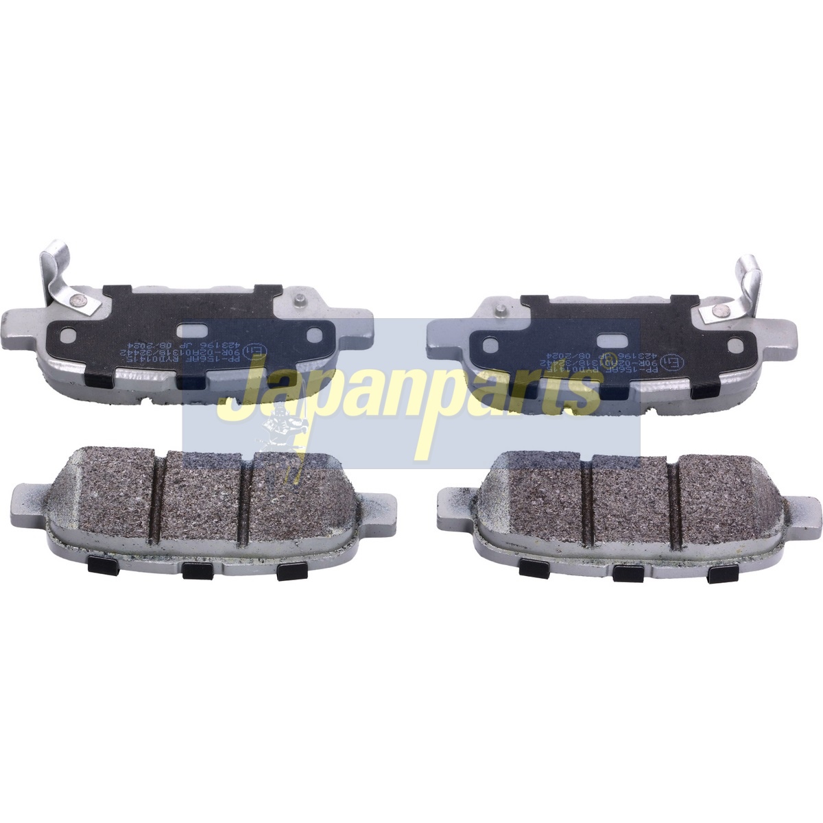 Pastiglie freno JAPANPARTS PP-156AF