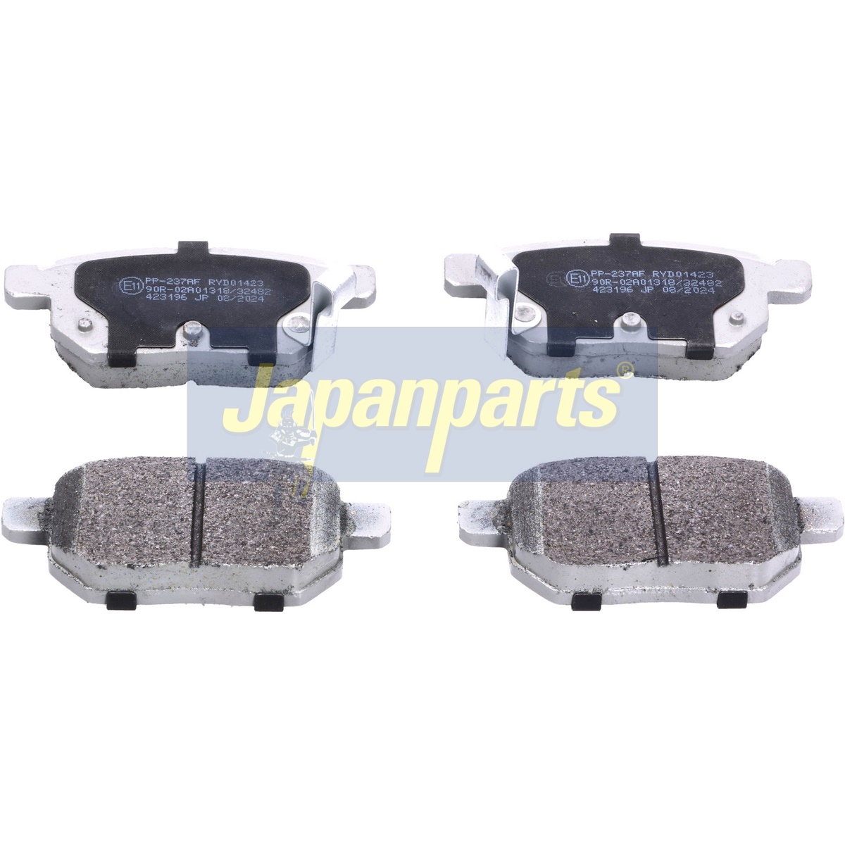 Pastiglie freno JAPANPARTS PP-237AF
