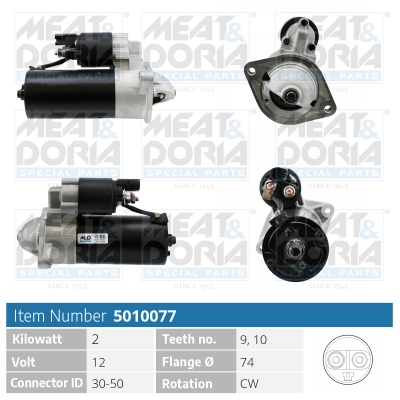 Motorino avviamento Toyota Carina VI 2.0 D