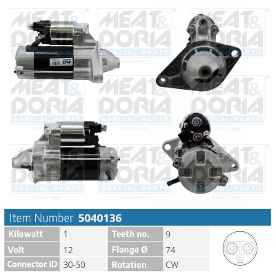 Motorino avviamento Toyota Yaris (P1) 1.0/1.3