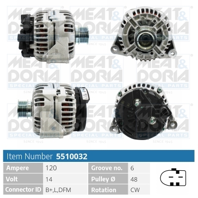 Alternatore Mercedes C (W203) C180
