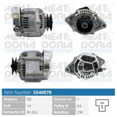 Alternatore Daihatsu Feroza (F300),
