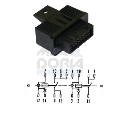 Rele', pompa carburante MEAT & DORIA 73240107
