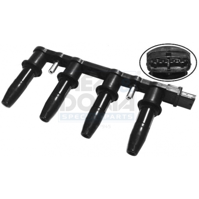 Bobina d'accensione MEAT & DORIA 10480
